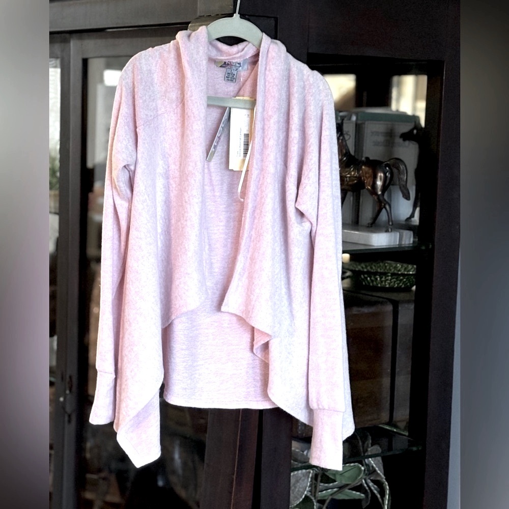 NWT Truly Creative L Pink Cardigan. Girl’s Sz-L | Open Front | Stitch Fix Kids